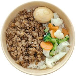 Veg Braised Pork Rice (V) 素滷肉飯